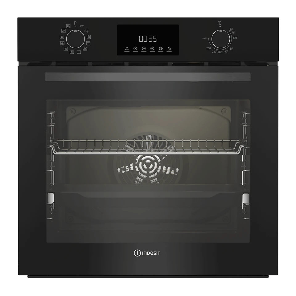 Электрический духовой шкаф Indesit IBFTE 3841 J BL																		 — описание, фото, цены в интернет-магазине PT Stores