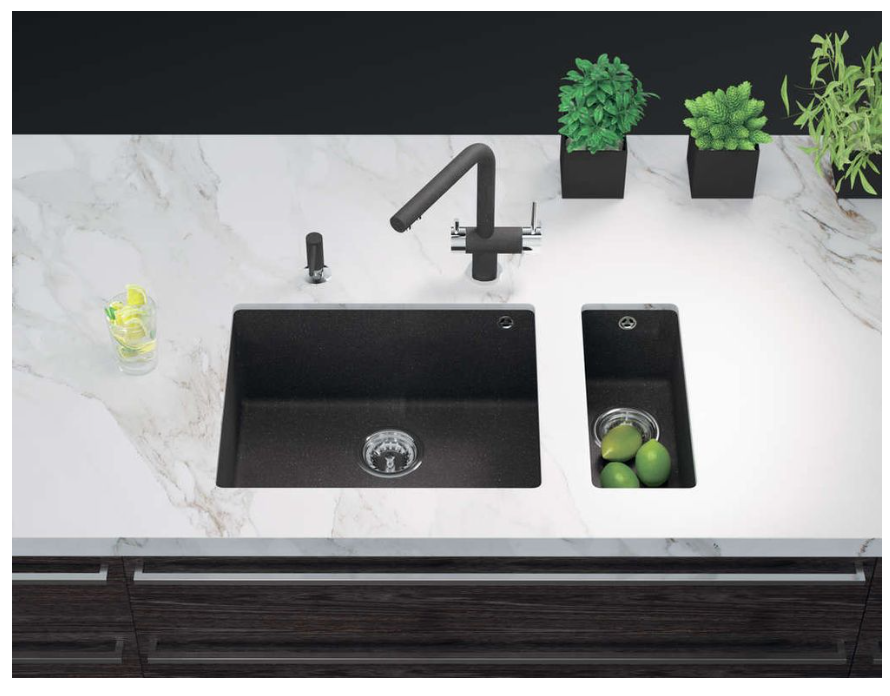 Купить Мойка OMOIKIRI Kata 20-U-DC Artgranit/темный шоколад — Фото 3
