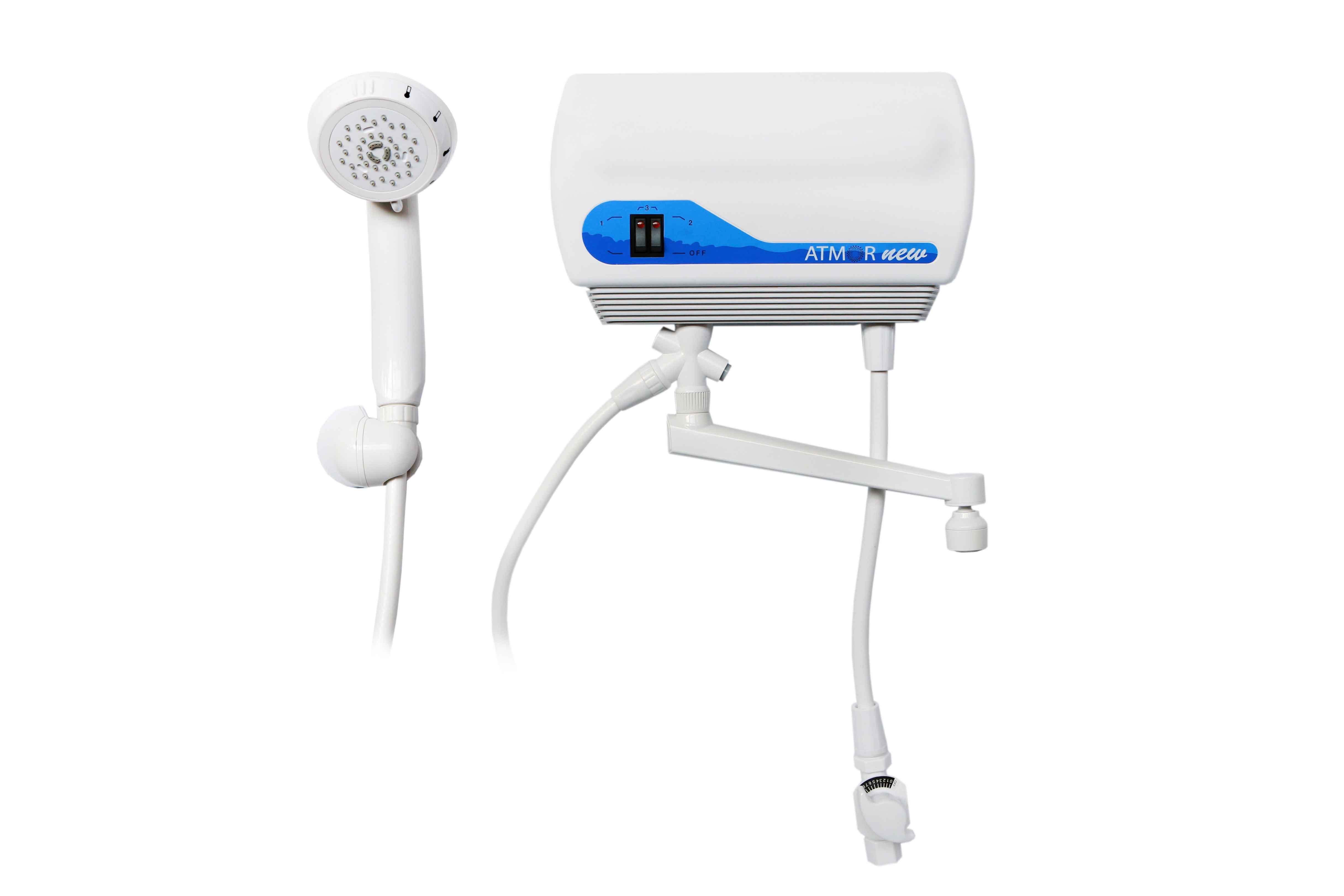 Водонагреватель проточный ATMOR NEW 7 (душ+кран)																		 — описание, фото, цены в интернет-магазине PT Stores