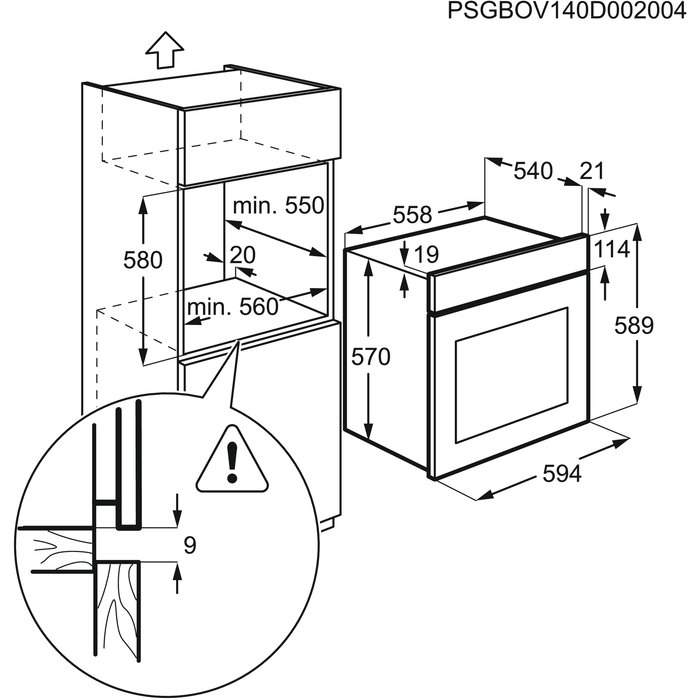Купить Электрический духовой шкаф ZANUSSI OPZB 4230 B — Фото 3