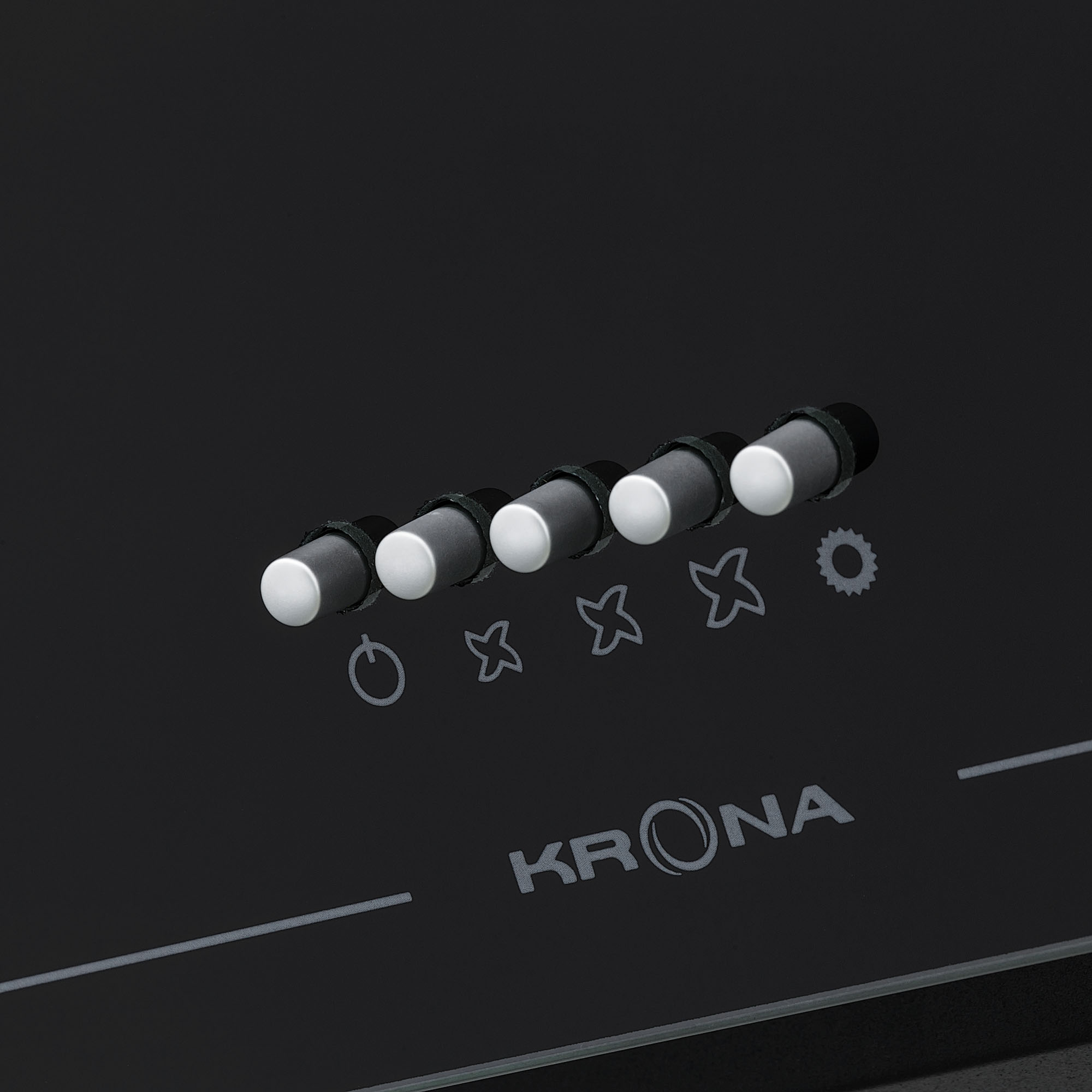 Купить Наклонная вытяжка KRONA JINA 500 BLACK PB — Фото 6