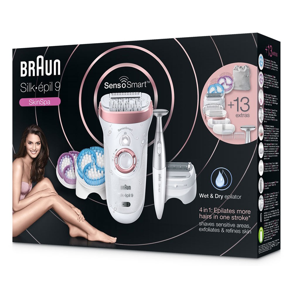 Купить Эпилятор BRAUN SES 9/980 SkinSpa+триммер 5378 — Фото 5
