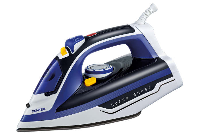 Утюг CENTEK CT-2350 BLUE																		 — описание, фото, цены в интернет-магазине PT Stores