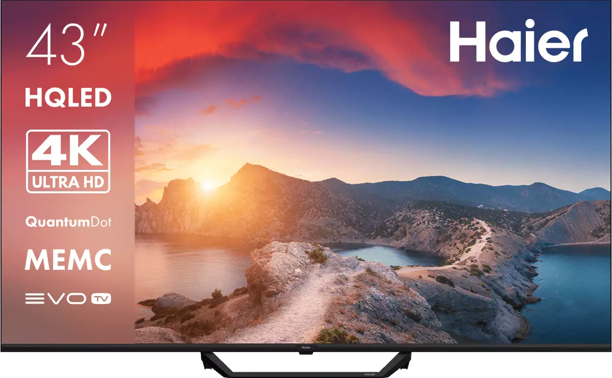 Телевизор Haier 43 Smart TV S2 Pro																		 — описание, фото, цены в интернет-магазине PT Stores