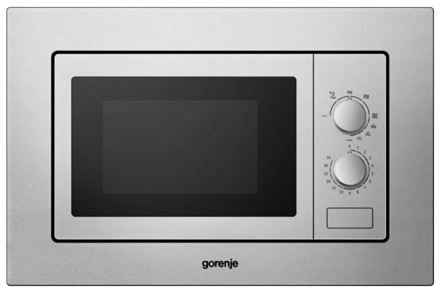Встраиваемая СВЧ печь Gorenje BM 171 E2X																		 — описание, фото, цены в интернет-магазине PT Stores