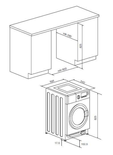 Купить Встраиваемая стиральная машина GRAUDE EWA 60.0 — Фото 2