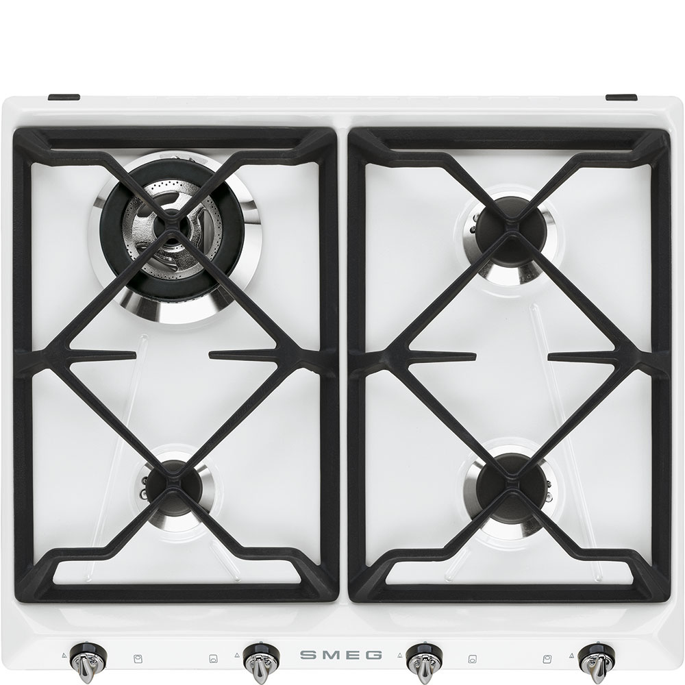 Газовая варочная панель SMEG SR964BGH																		 — описание, фото, цены в интернет-магазине PT Stores
