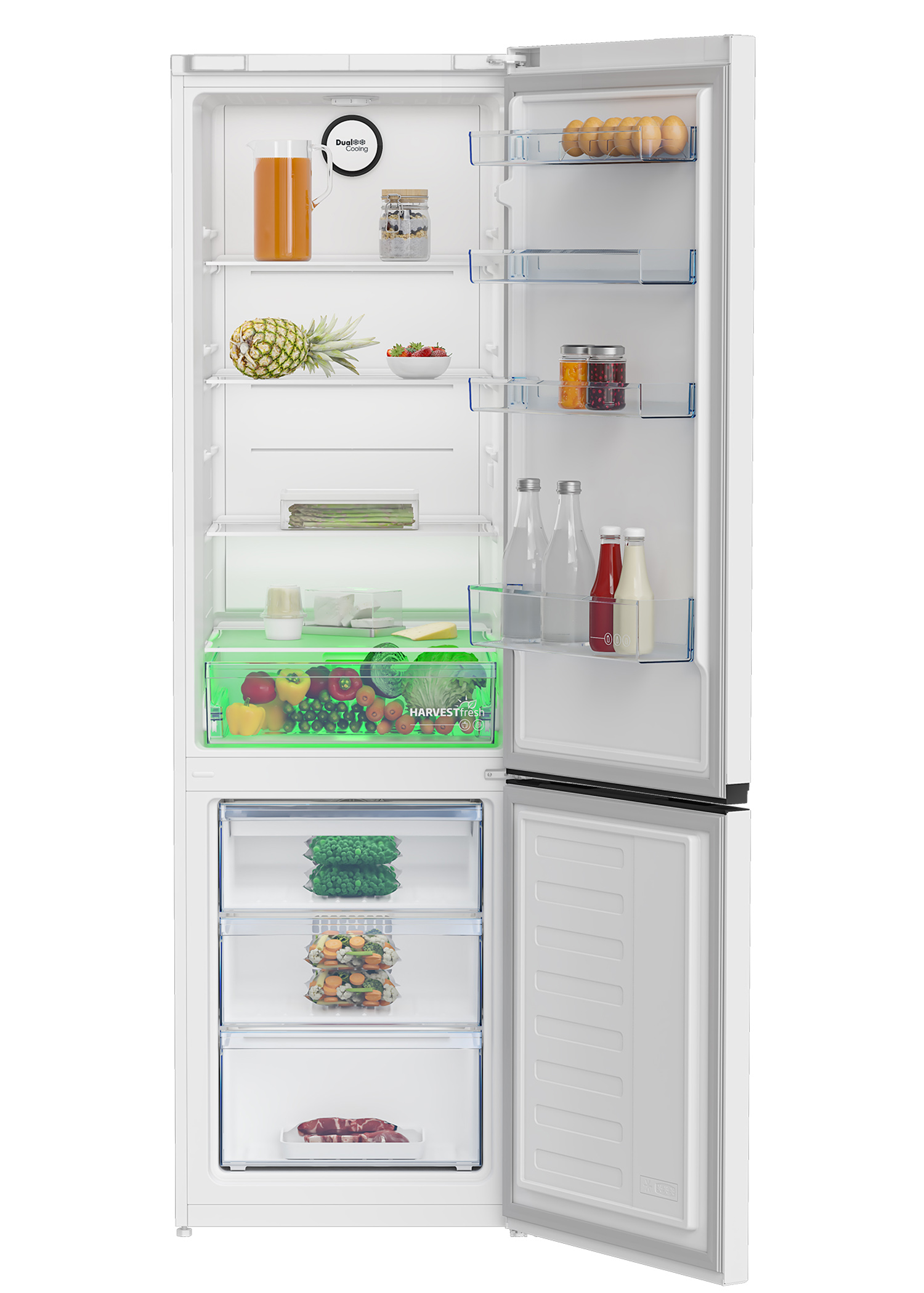 Купить Двухкамерный холодильник BEKO B1DRCNK402HWB — Фото 3