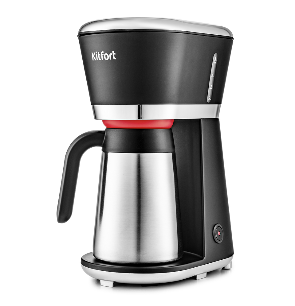Кофеварка Kitfort КТ-733																		 — описание, фото, цены в интернет-магазине PT Stores