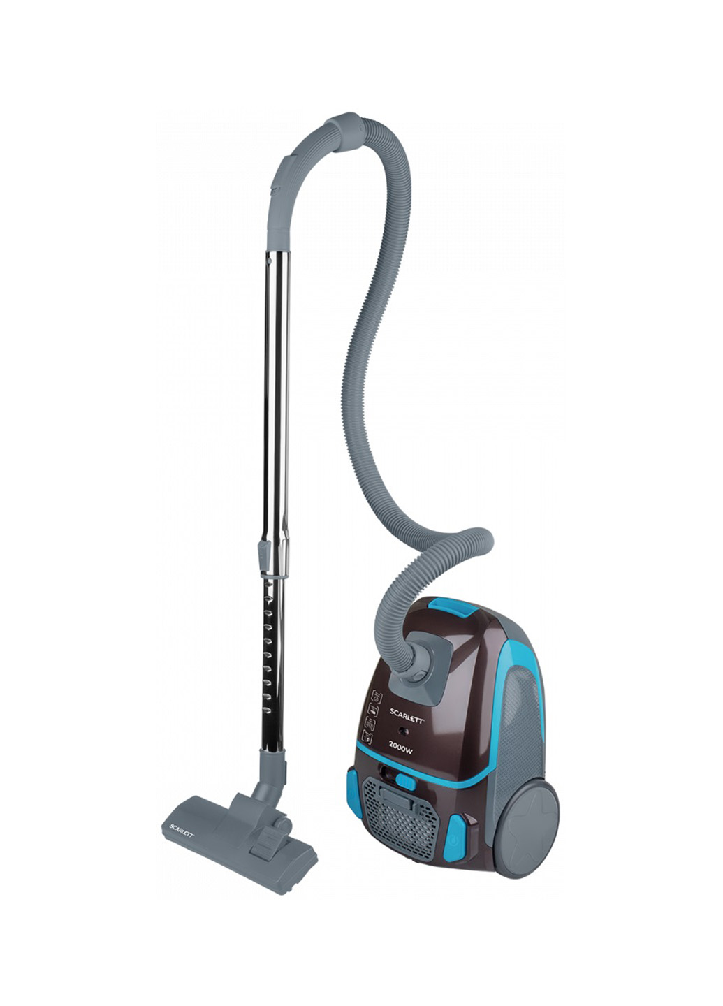 Купить Пылесос Scarlett SC-VC80B80 коричневый/голубой — Фото 2