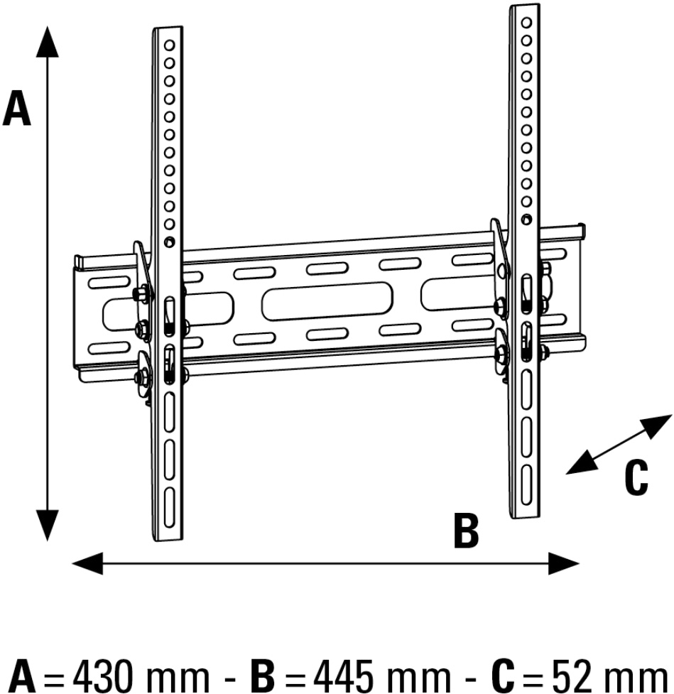 Купить Кронштейн Hama H-108716 черный — Фото 4