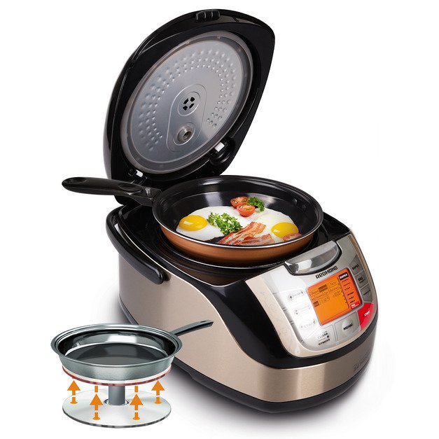 Мультиварка Redmond RMC-FM4502 черный																		 — описание, фото, цены в интернет-магазине PT Stores