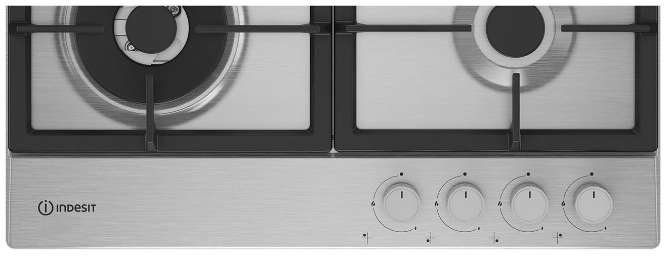 Купить Газовая варочная панель Indesit THPM 642 W/IX/I — Фото 3