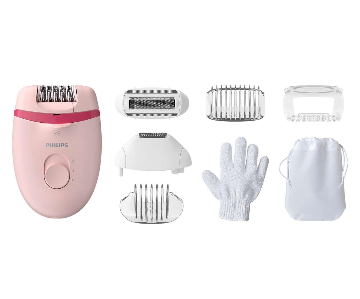 Эпилятор PHILIPS BRE285/00																		 — описание, фото, цены в интернет-магазине PT Stores