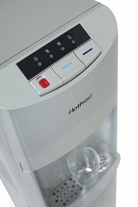 Купить Кулер для воды HotFrost 45AS напольный компрессорный серебристый — Фото 3