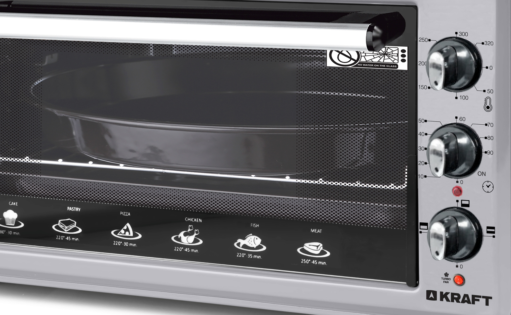 Купить Мини-печь KRAFT KF-MO 4513 KGR — Фото 2