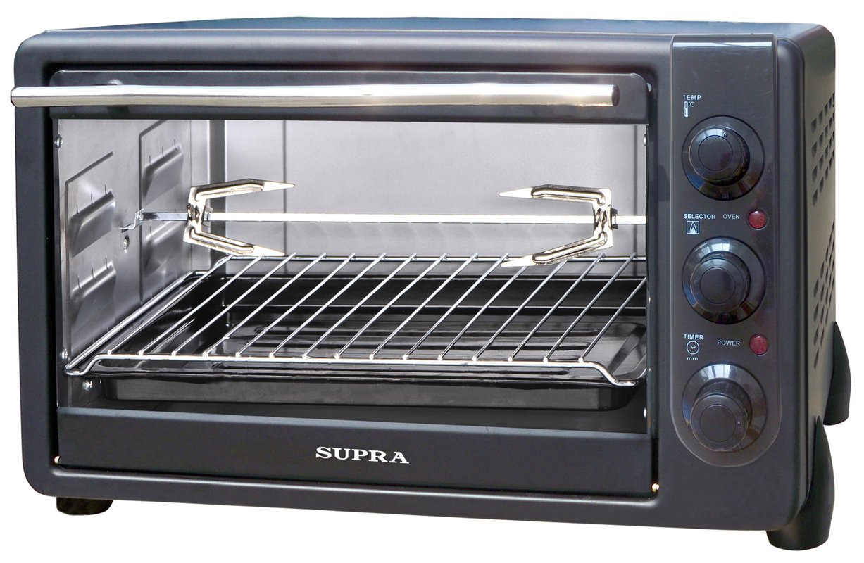 Мини-печь SUPRA MTS-340 black																		 — описание, фото, цены в интернет-магазине PT Stores