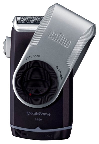 Электробритва BRAUN MobileShave M-90																		 — описание, фото, цены в интернет-магазине PT Stores