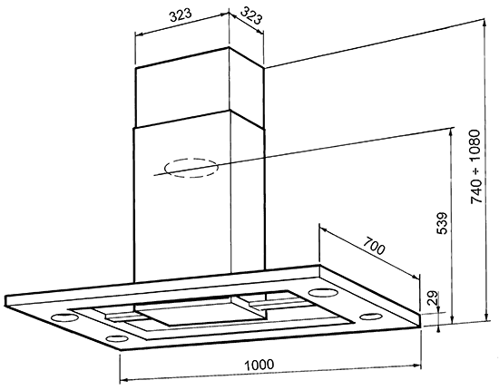 Купить Островная вытяжка SMEG KSIV960X1 — Фото 2