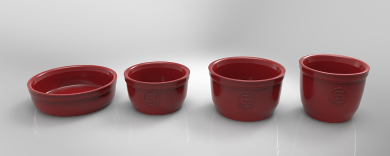 Купить  EMILE HENRY Рамекин №8, цвет: гранат — Фото 5