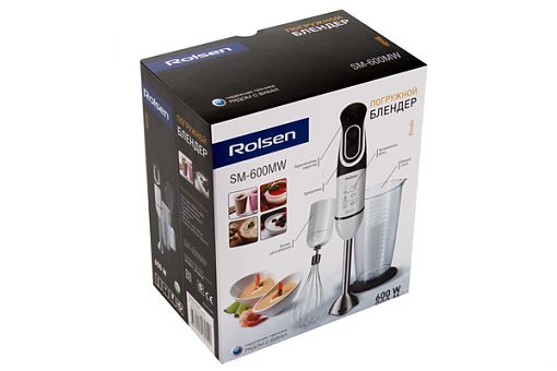 Купить Миксер ROLSEN SM-600MW — Фото 5