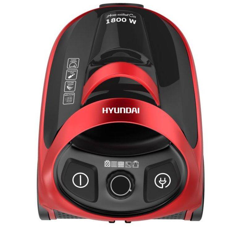 Купить Пылесос Hyundai H-VCC01, красная медь/черный — Фото 2