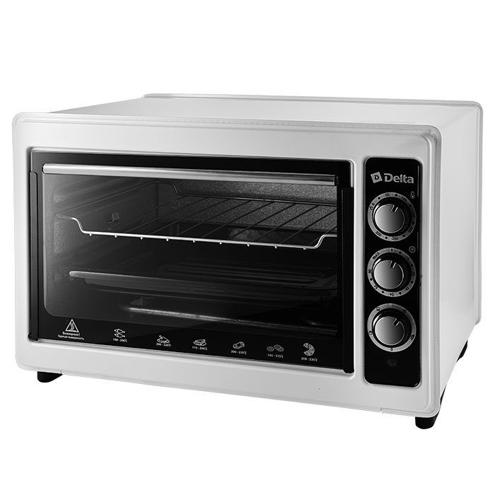 Мини-печь DELTA D-0123 бел																		 — описание, фото, цены в интернет-магазине PT Stores