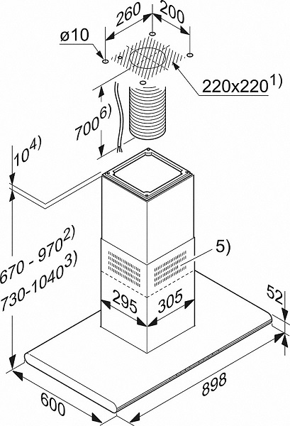 Купить Купольная вытяжка MIELE DA6296D — Фото 2