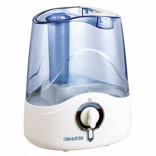 Увлажнитель воздуха MARTA MT-2657 голубой																		 — описание, фото, цены в интернет-магазине PT Stores