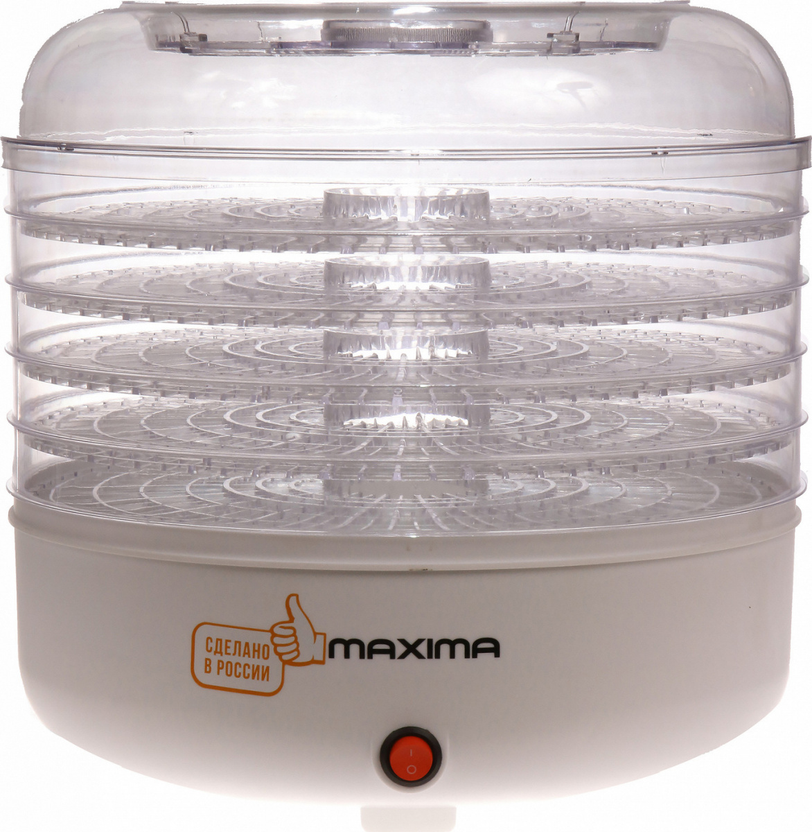 Сушилка для овощей и фруктов MAXIMA MFD-0156 (Белый)																		 — описание, фото, цены в интернет-магазине PT Stores