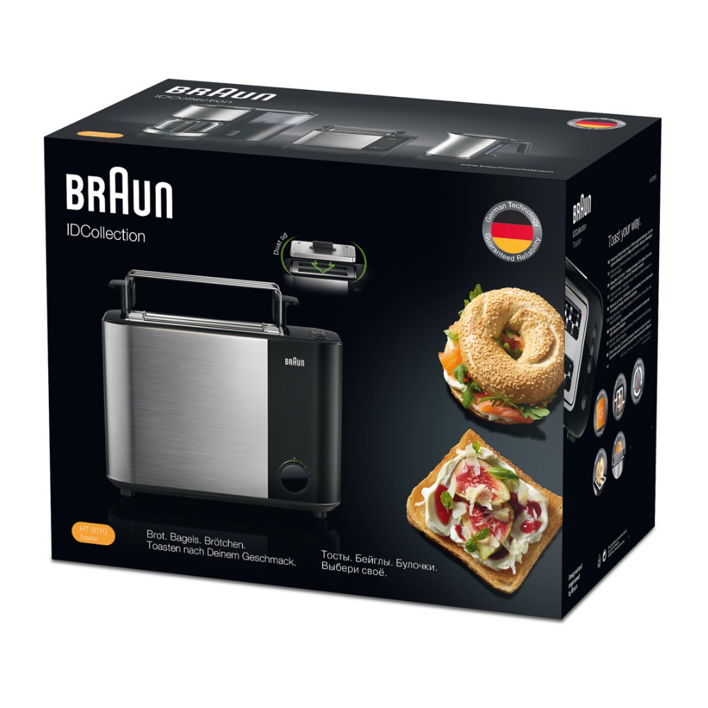 Купить Тостер BRAUN HT 5010 BK — Фото 6