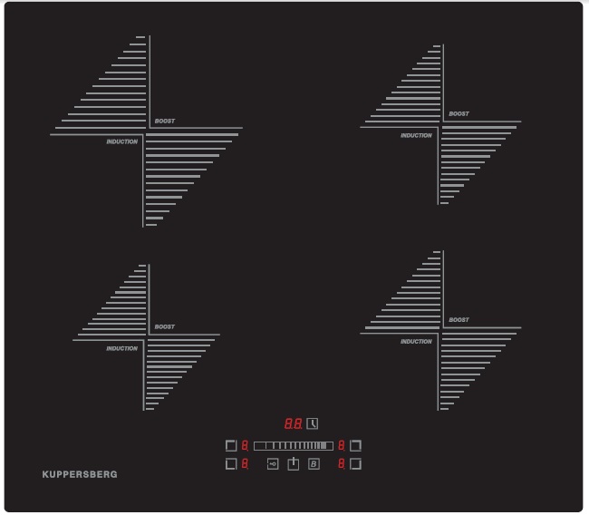 Индукционная варочная панель KUPPERSBERG ICS 606																		 — описание, фото, цены в интернет-магазине PT Stores