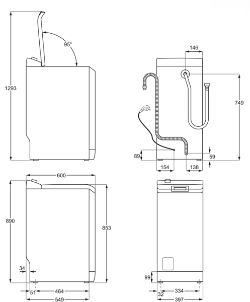 Купить Стиральная машина Electrolux EWT 1066 EFW — Фото 4