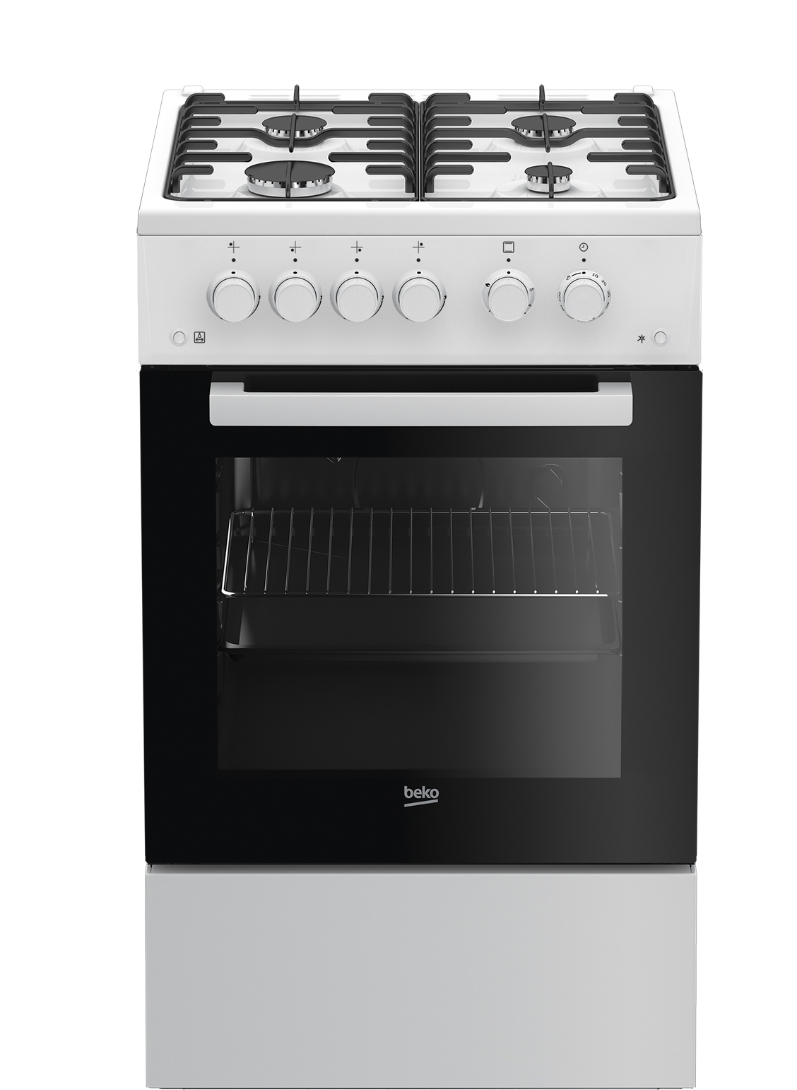 Газовая плита BEKO FSGT52110DWO																		 — описание, фото, цены в интернет-магазине PT Stores