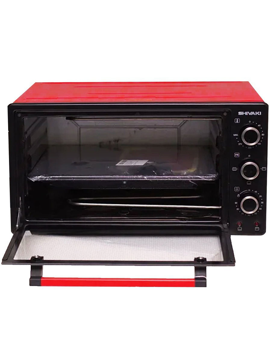 Купить Мини-печь SHIVAKI MD3216L black-red — Фото 4