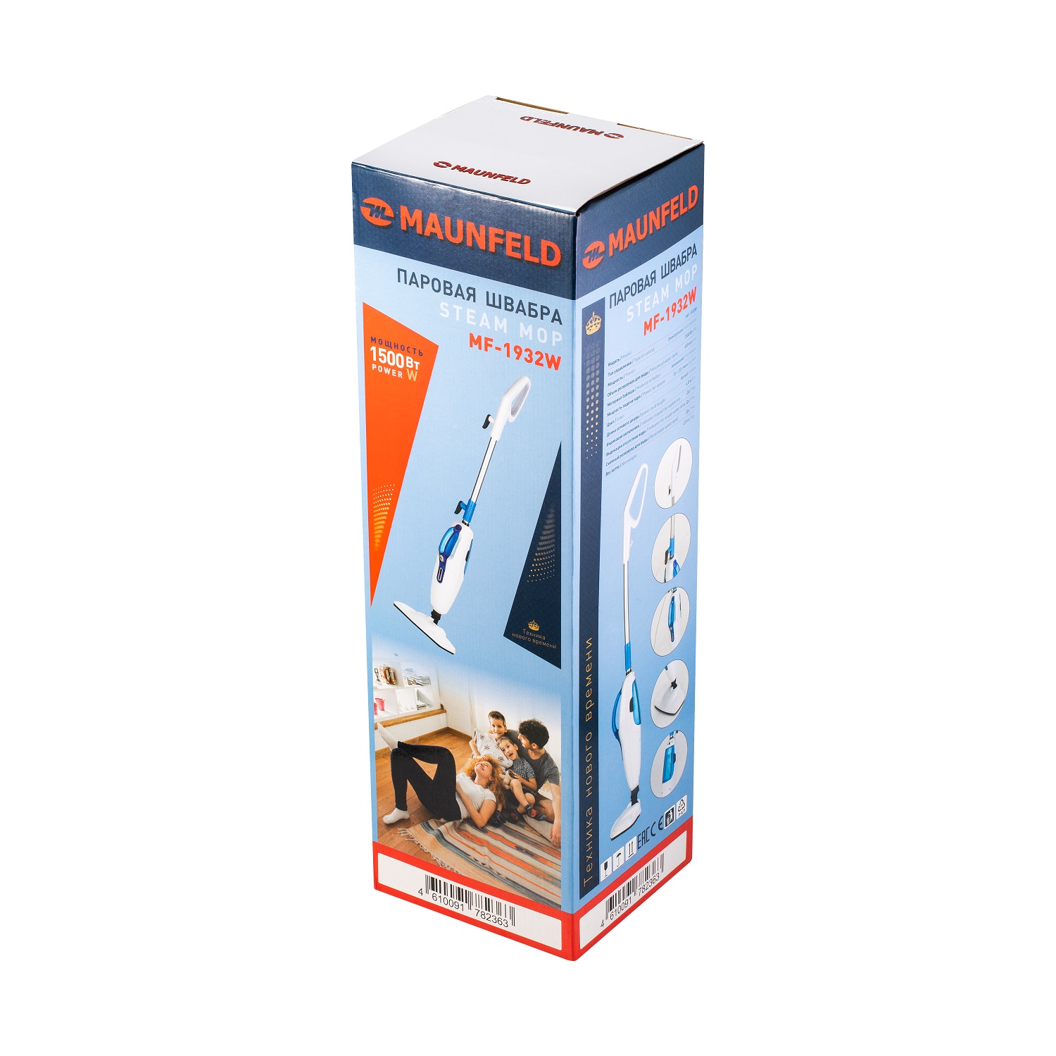 Купить Отпариватели и пароочистители MAUNFELD MF-1932W — Фото 13