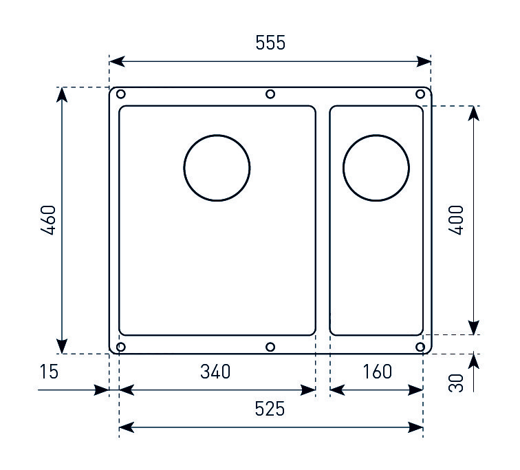 Купить Мойка Zigmund & Shtain Integra 500.2 Млечн.путь — Фото 4