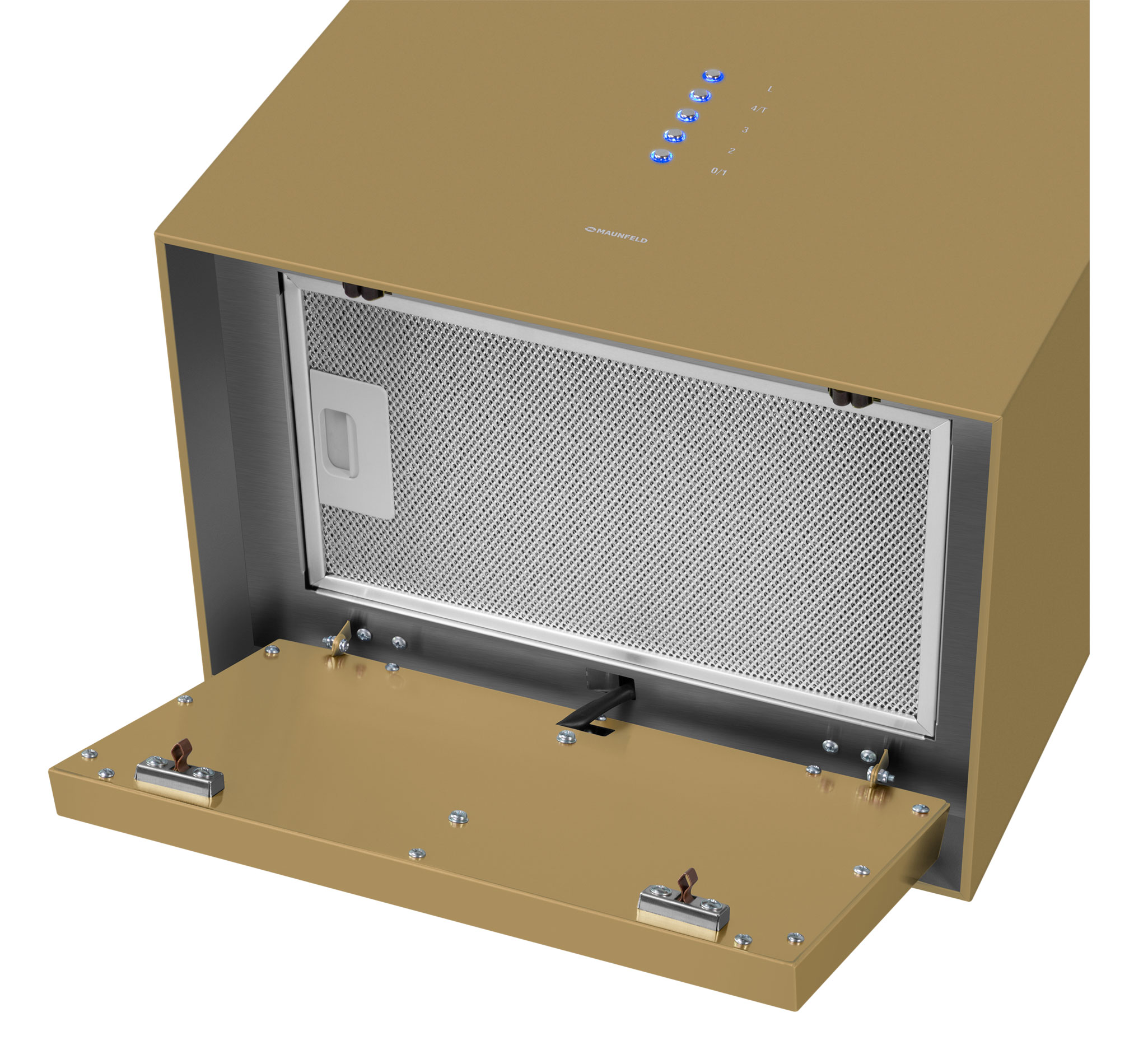 Купить Купольная вытяжка MAUNFELD Bath Plus 402 золотой — Фото 4