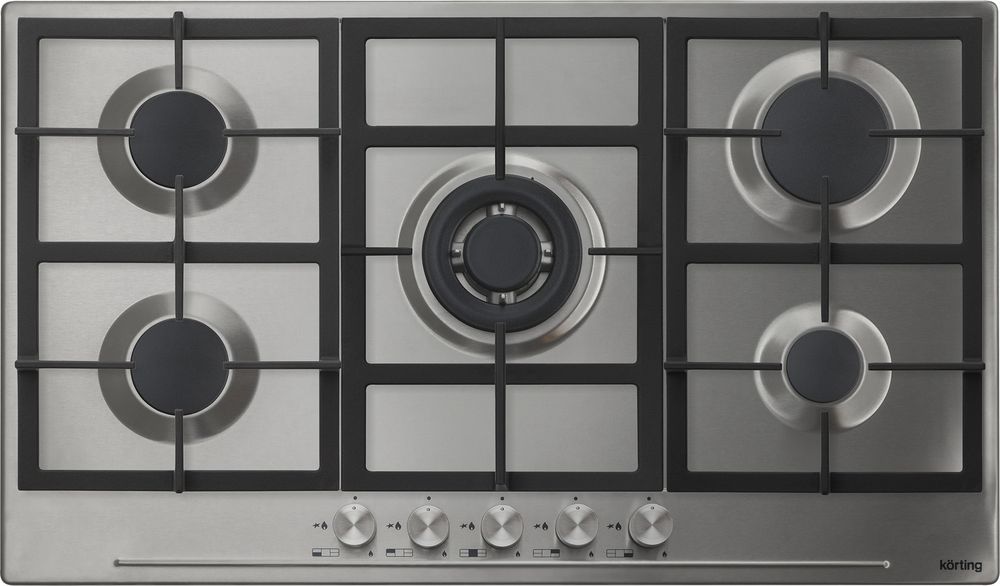 Газовая варочная панель KORTING HG 965 CTX																		 — описание, фото, цены в интернет-магазине PT Stores