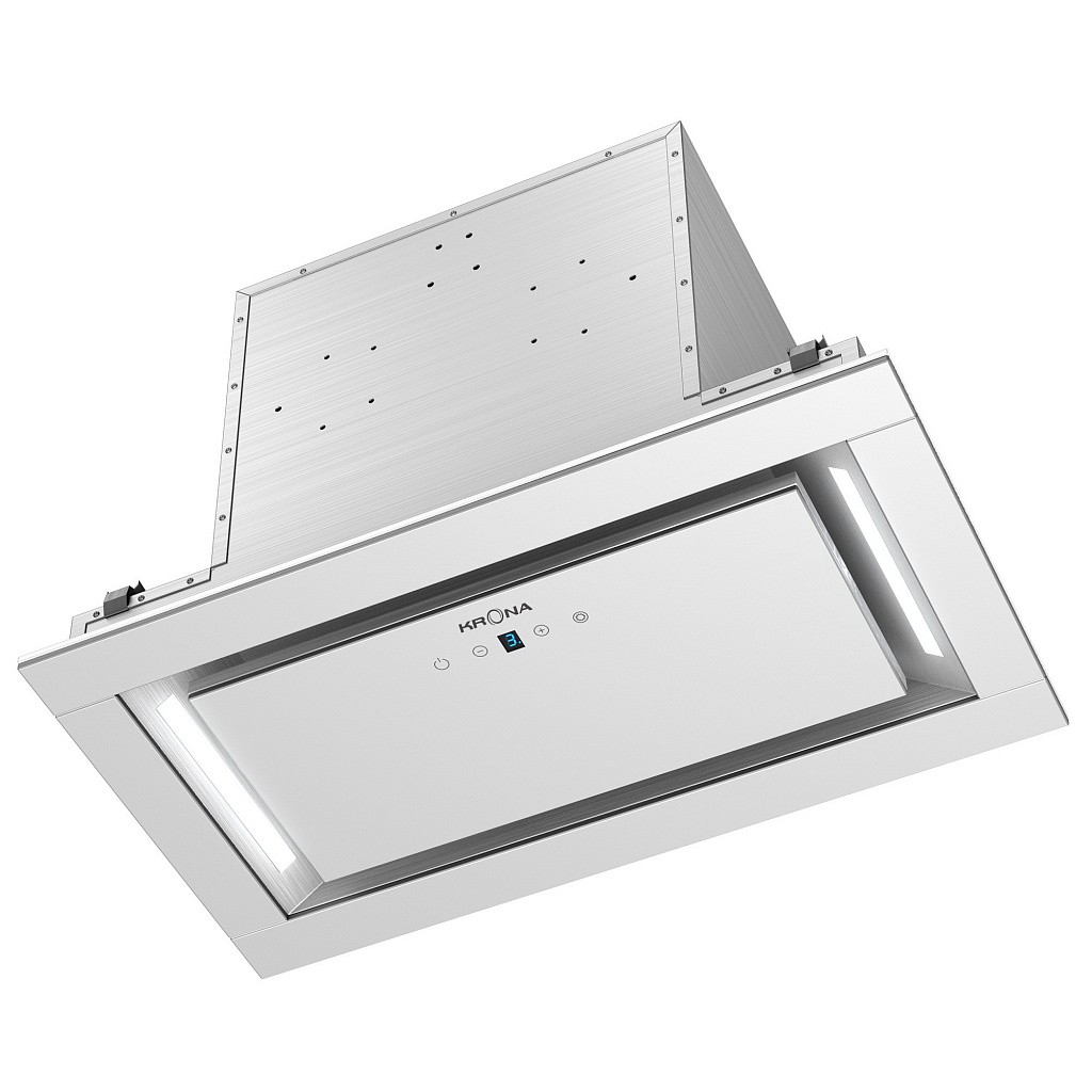 Вытяжка встраиваемая KRONA SELINA 600 GLASS white S																		 — описание, фото, цены в интернет-магазине PT Stores