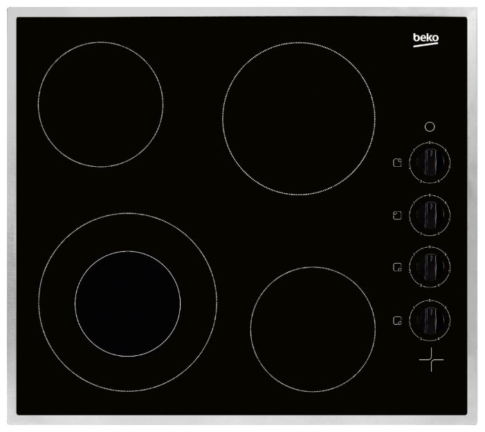 Электрическая варочная панель BEKO HIC 64101 X																		 — описание, фото, цены в интернет-магазине PT Stores