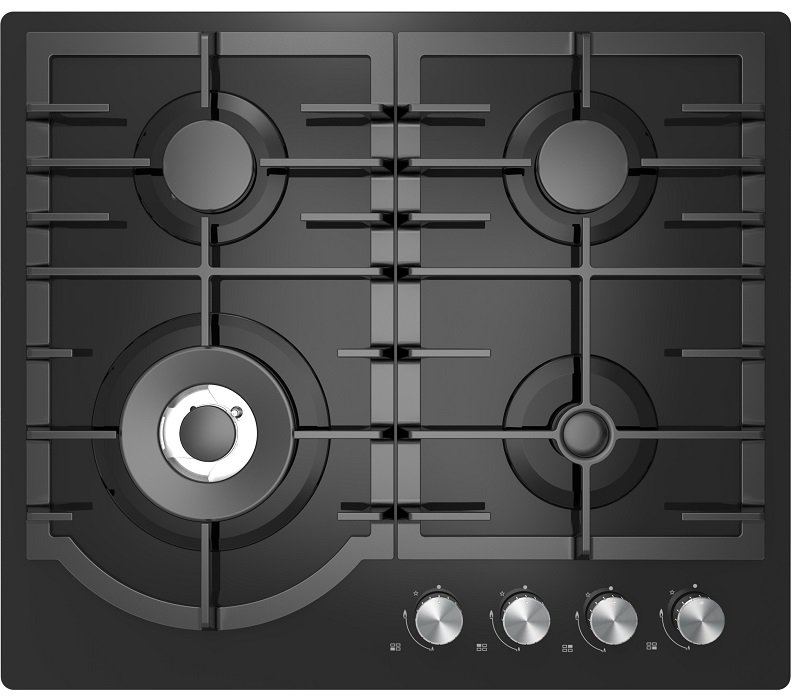 Газовая варочная панель Midea MG696TGB																		 — описание, фото, цены в интернет-магазине PT Stores