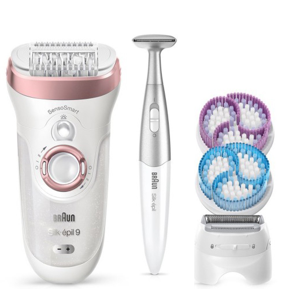 Эпилятор BRAUN SES 9/980 SkinSpa+триммер 5378																		 — описание, фото, цены в интернет-магазине PT Stores