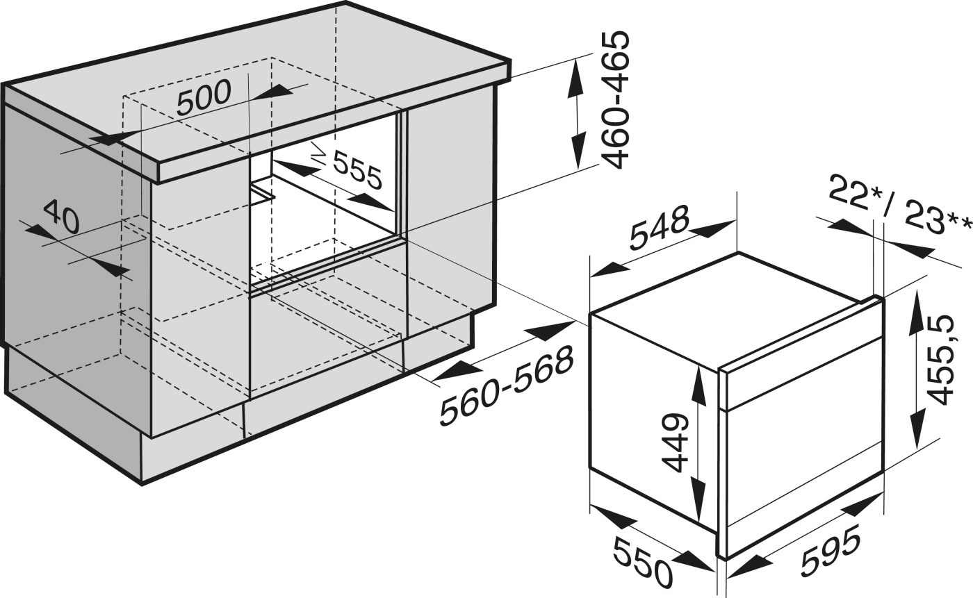 Купить Электрический духовой шкаф MIELE DGC6600 HVBR — Фото 3