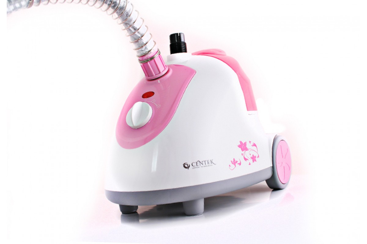 Купить Отпариватель CENTEK CT-2371 белый/розовый — Фото 4