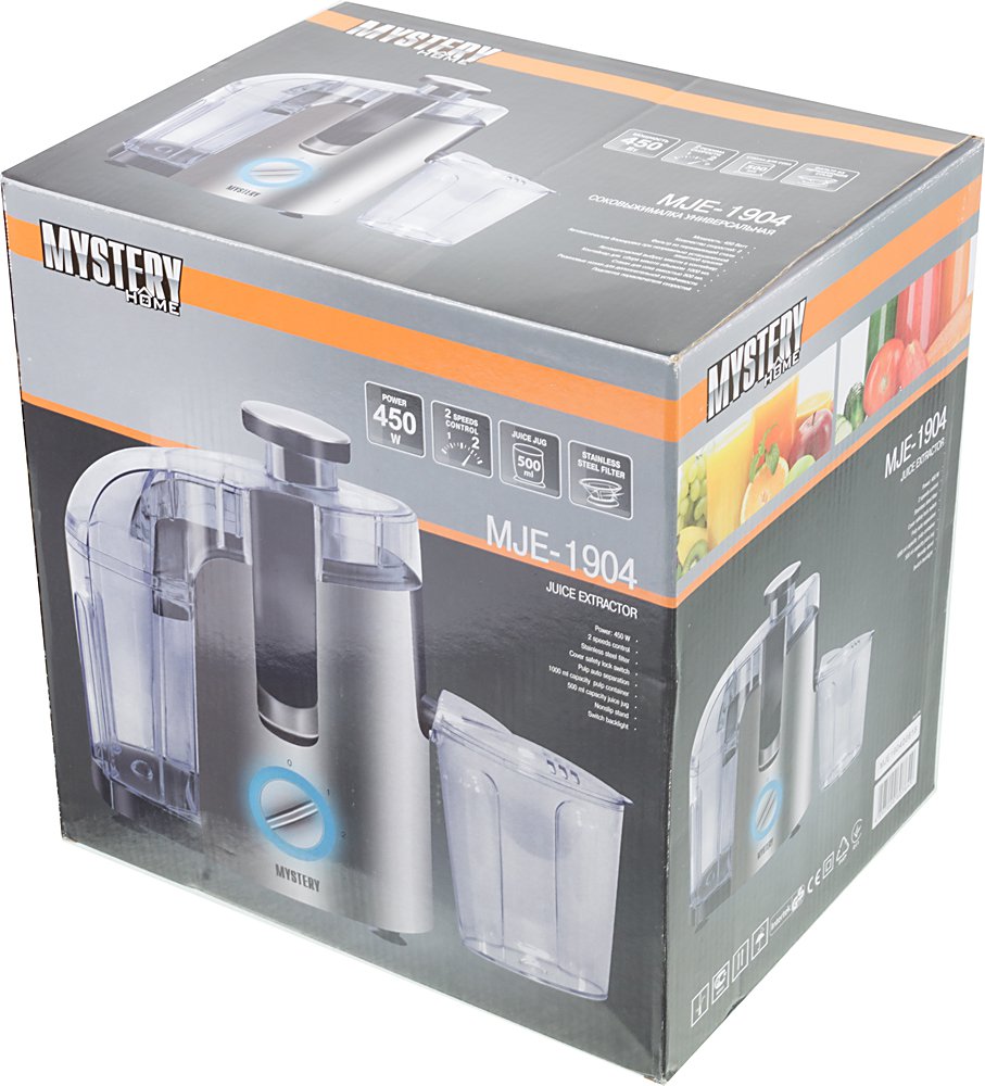 Купить Соковыжималка Mystery MJE-1904 silver — Фото 6