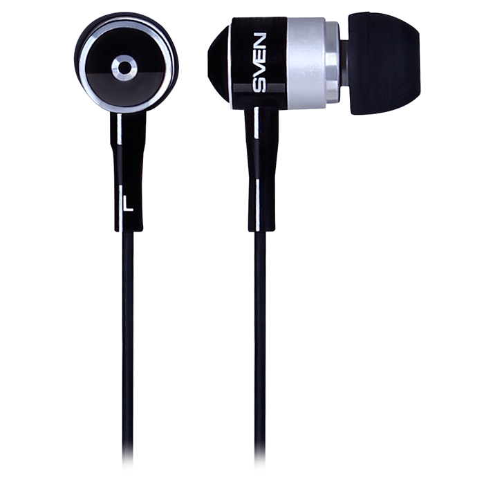 Купить Наушники SVEN SEB10BK черный, серебристый — Фото 4
