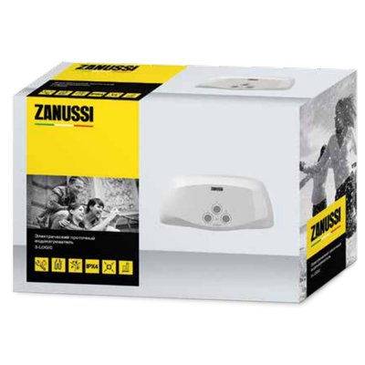 Купить Водонагреватель проточный Zanussi 3-logic 6,5 T (кран) — Фото 2