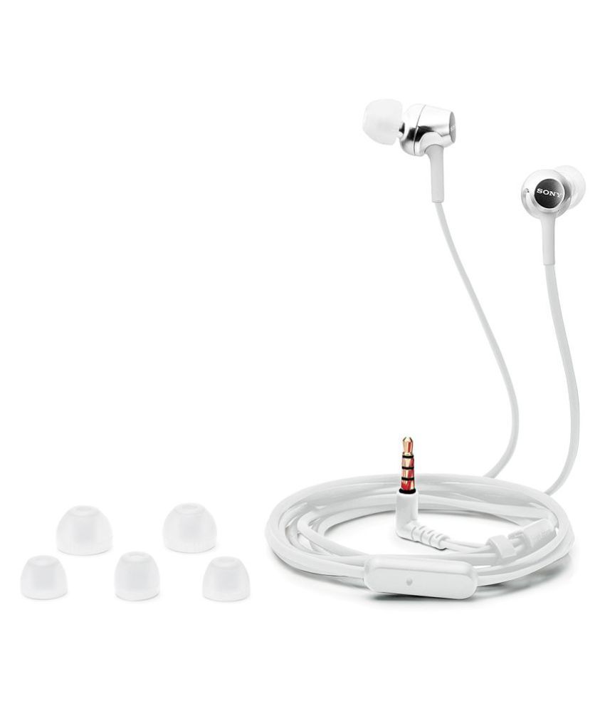 Купить Наушники SONY MDR-EX255AP white — Фото 3