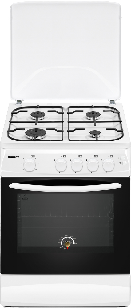 Газовая плита KRAFT KF-FSK6405AGWI																		 — описание, фото, цены в интернет-магазине PT Stores